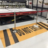 PVC Floor Walk On Graphics Advertising