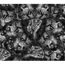 Smoking Skulls Hydrographics pattern exclusive