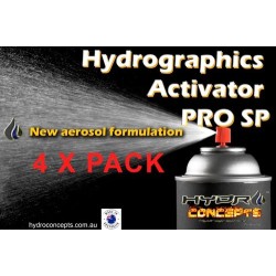 Hydro Dipping Aerosol Activator SPRAY CAN 4 Pack